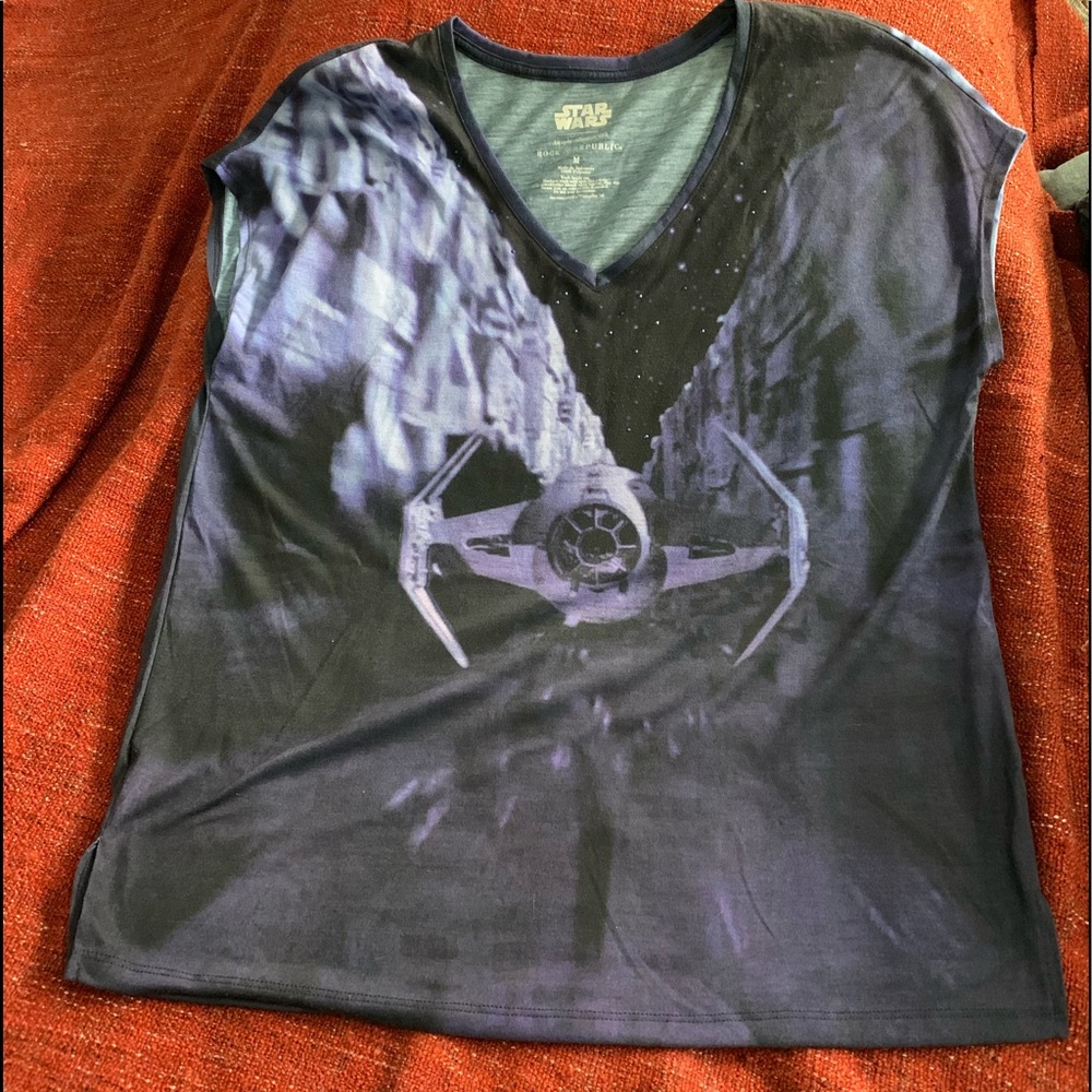 Star Wars T-shirt M with a little bling!!!